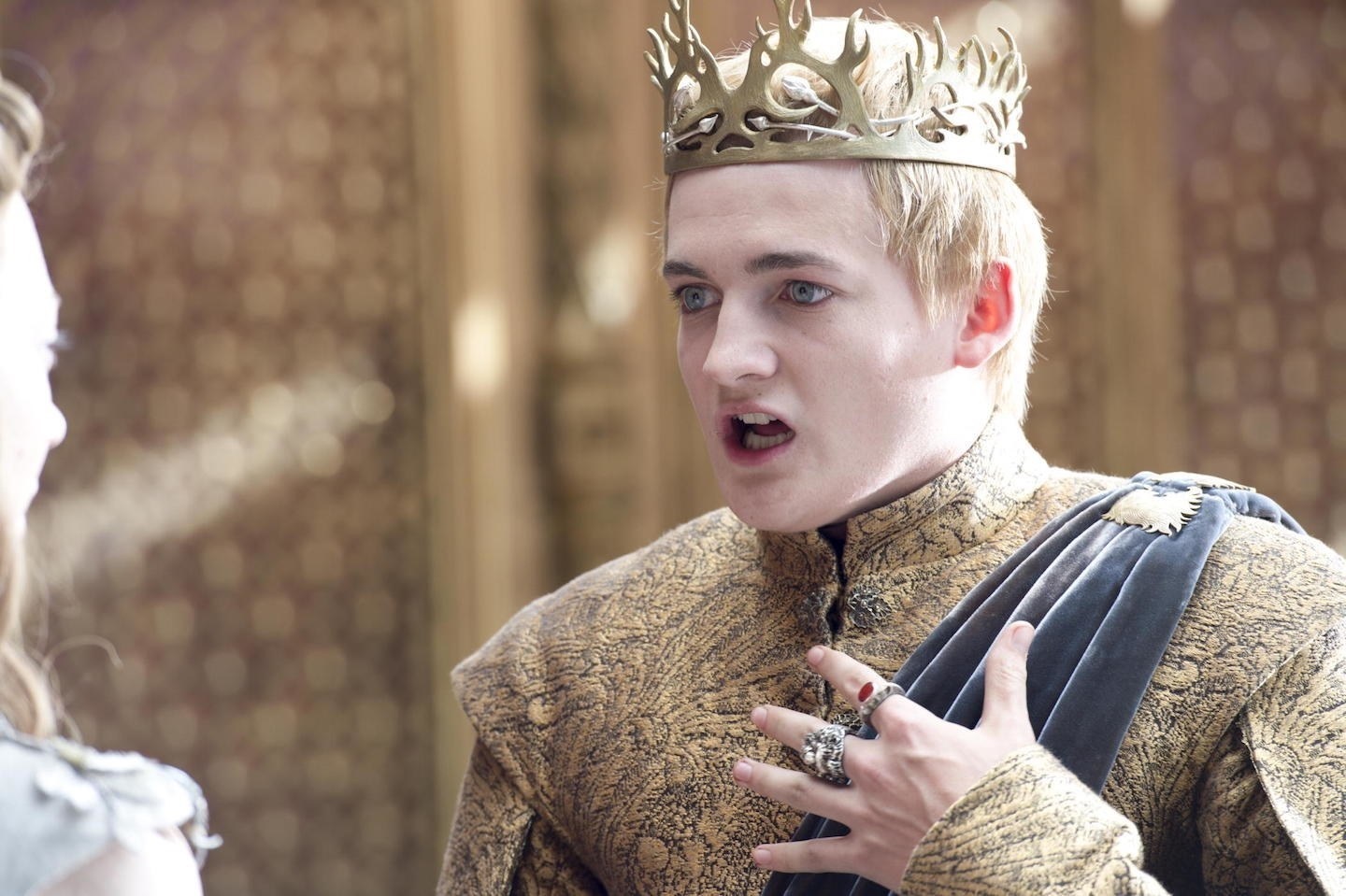 Joffrey Lannister, personaje de 'Juego de Tronos', una de las series de televisión más populares.