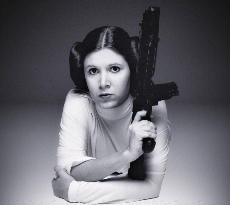 Carrie Fisher, una feminista perdida en la galaxia