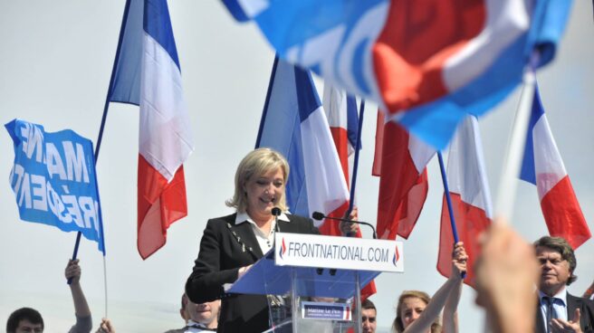 Marine Le Pen, líder del Frente Nacional francés.