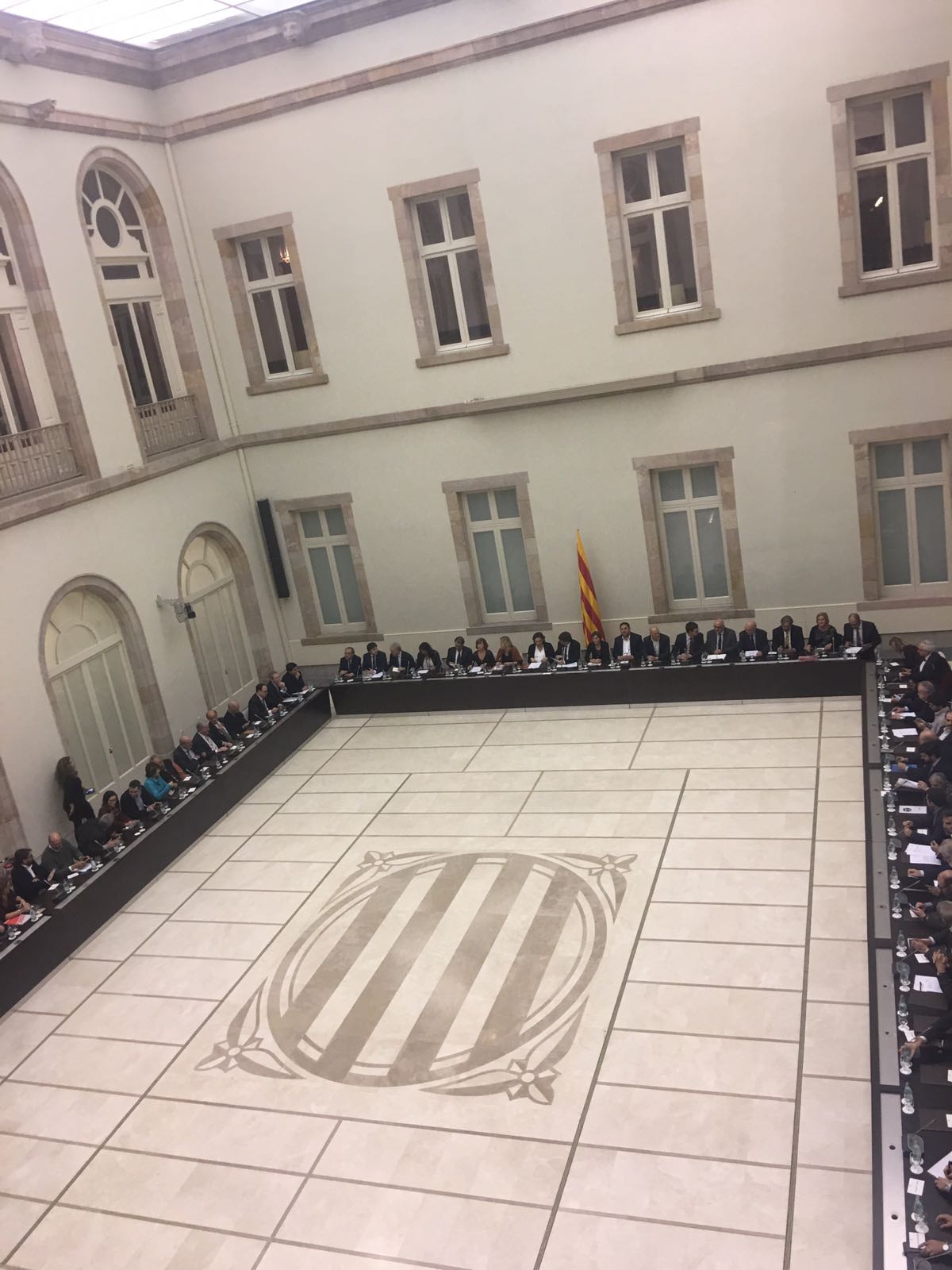 Reunión de Reunión de la Cumbre por la Independencia, en Barcelona. la Cumbre por la Independiencia, en Barcelona.