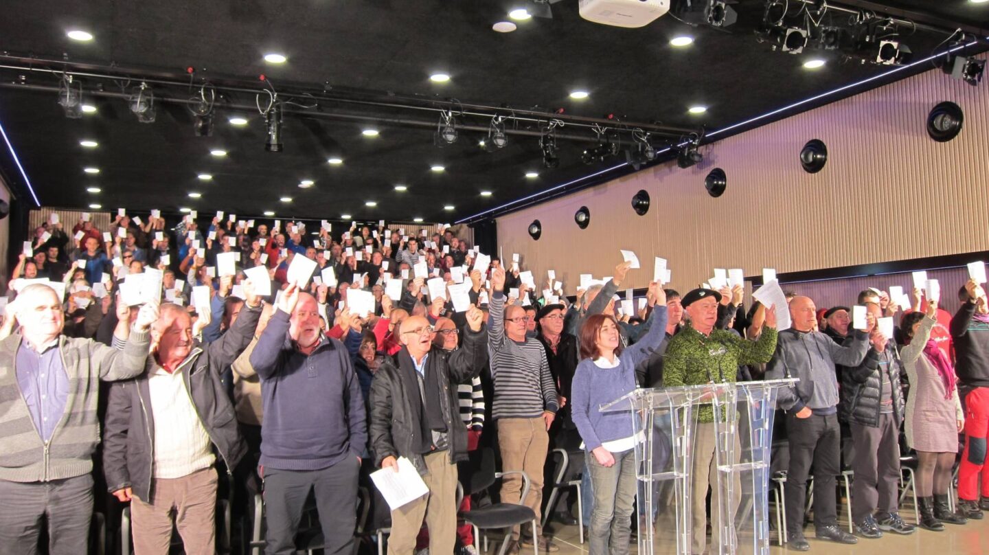 Ex presos de ETA y de la izquierda abertzale.