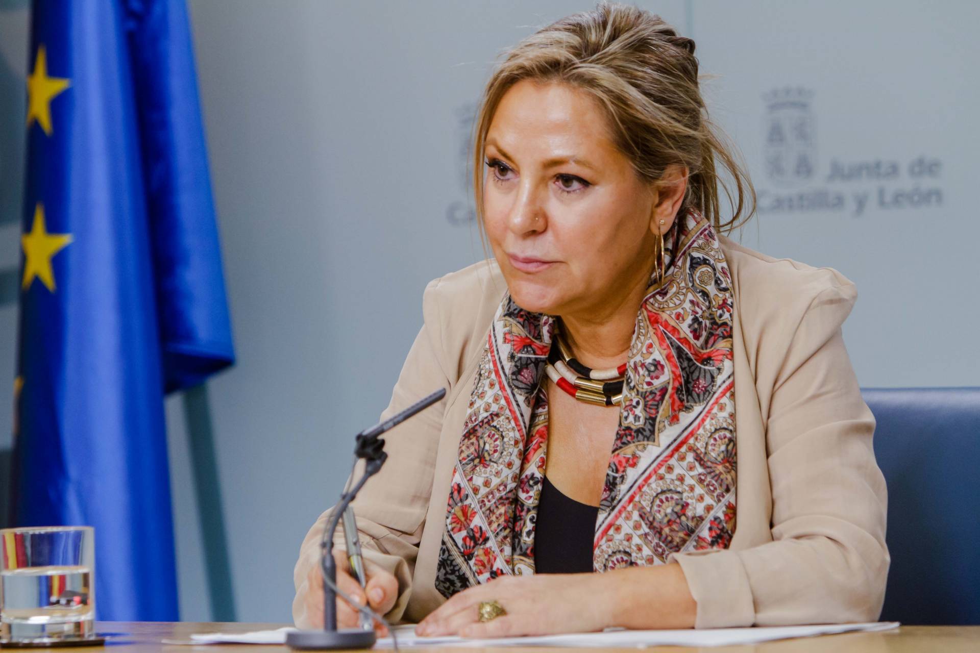 La ex vicepresidenta de Castilla y León, Rosa Valdeón.