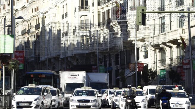 Vista de la Gran Vía de Madrid