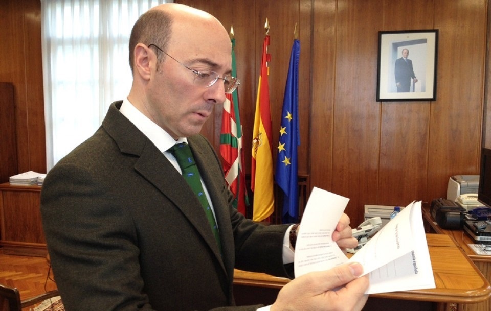 El ya ex delegado del Gobierno en el País Vasco, Carlos Urquijo.