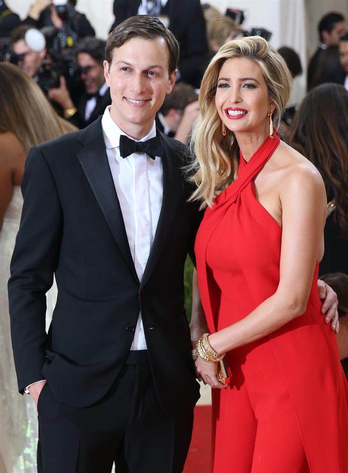 Jared Kushner junto a Ivanka Trump, en Nueva York.