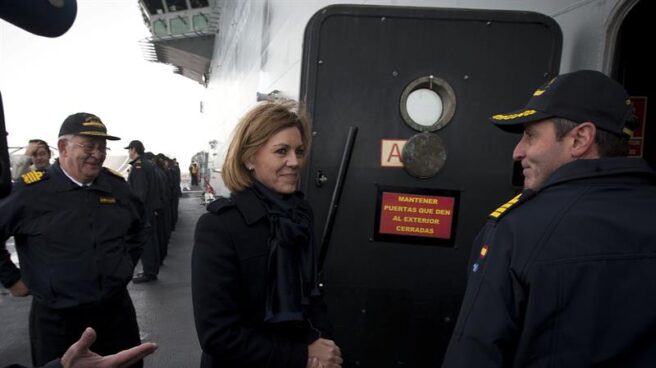 La ministra de Defensa, María Dolores de Cospedal.