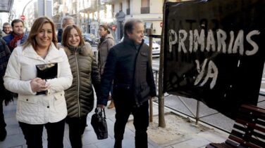El duelo entre Susana Díaz y Patxi López eclipsa un Comité Federal tranquilo