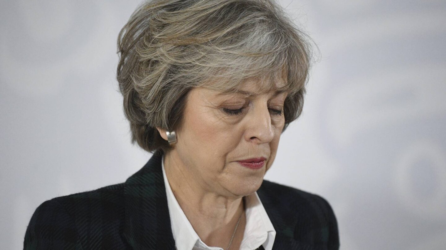 Theresa May, primera ministra de Reino Unido.