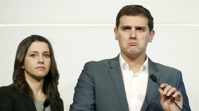 Albert Rivera, junto a Inés Arrimadas.