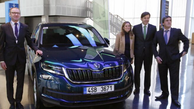 Skoda Presentación la conferencia mundial de concesionarios de Eskoda en Barakaldo.