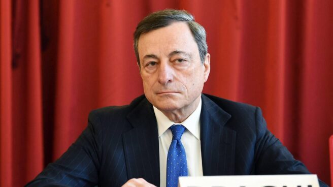 Draghi El presidente del BCE, Mario Draghi.