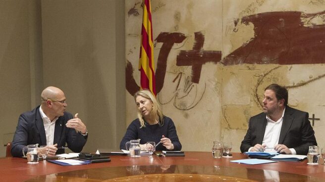 romeva_munte_puigdemont Raül Romeva, Neus Munté y Carles Puigdemont.