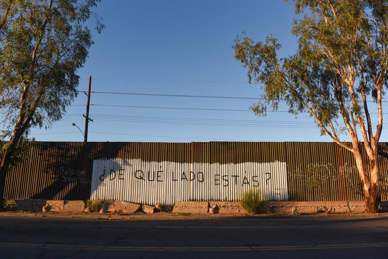 La cerca entre México y EEUU