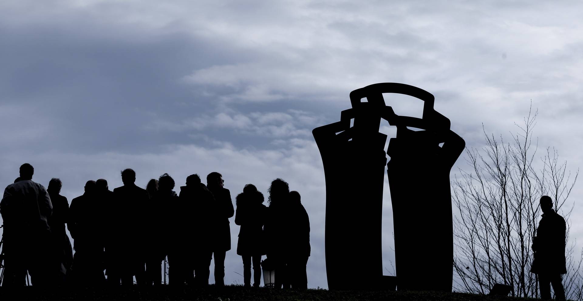 Acto de inauguración del Columbario de la Dignidad.