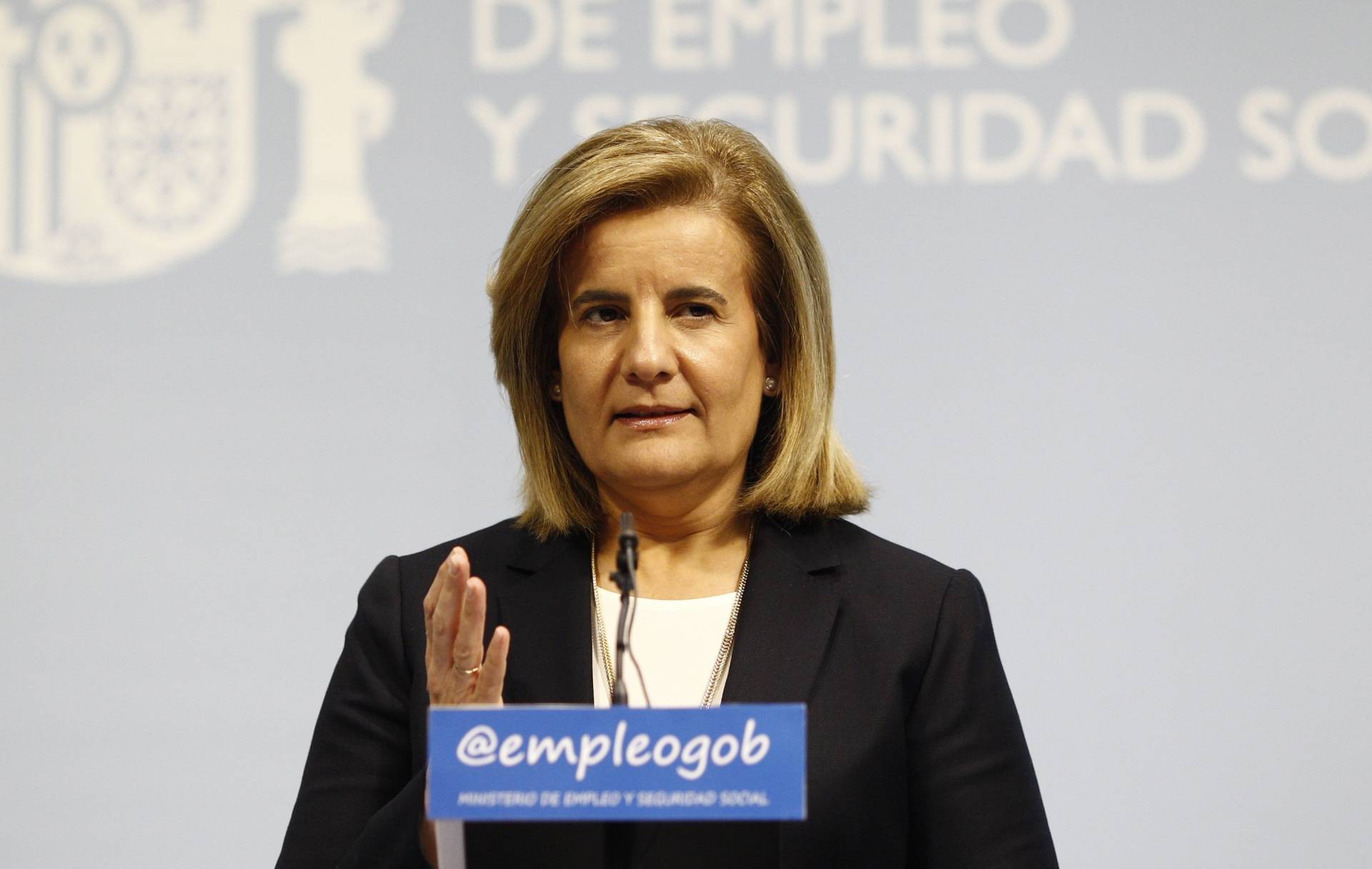 La ministra de Empleo, Fátima Báñez.