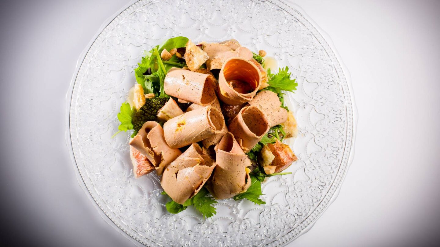 La ensalada de foie de BiBo.