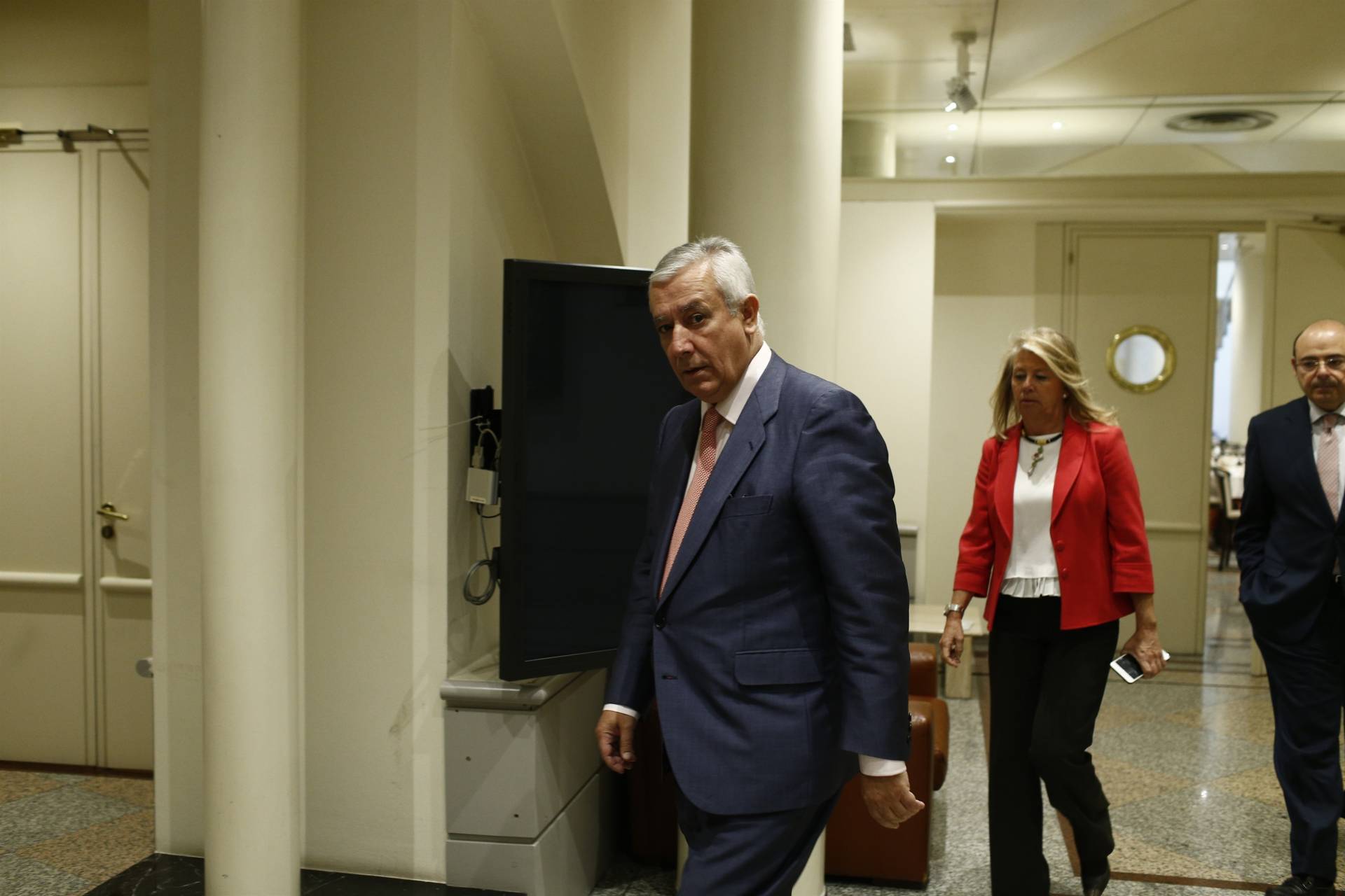 Javier Arenas, en el Senado.