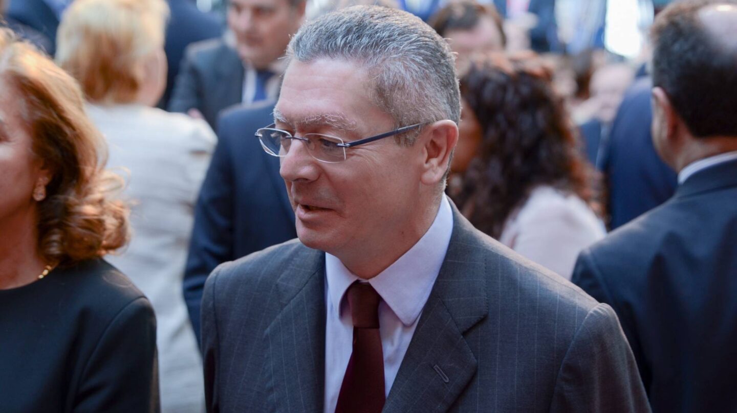El ex ministro de Justicia y ex alcalde de MadridAlberto Ruiz-Gallardón.