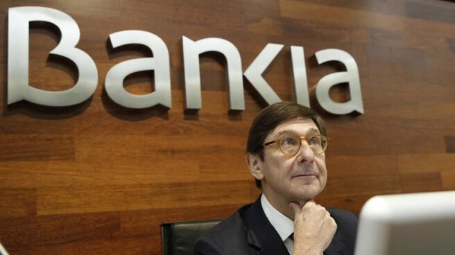 El presidente de Bankia, José Ignacio Goirigolzarri, en un acto de la entidad.