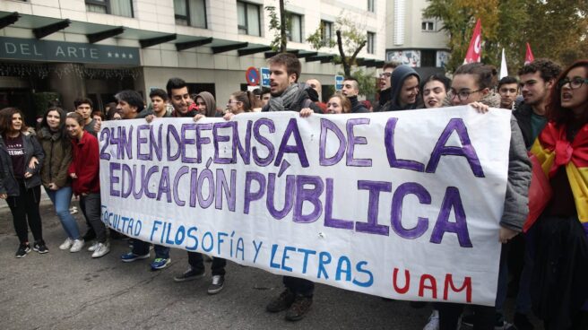 La educación se pondrá en huelga a todos los niveles el próximo 9 de marzo