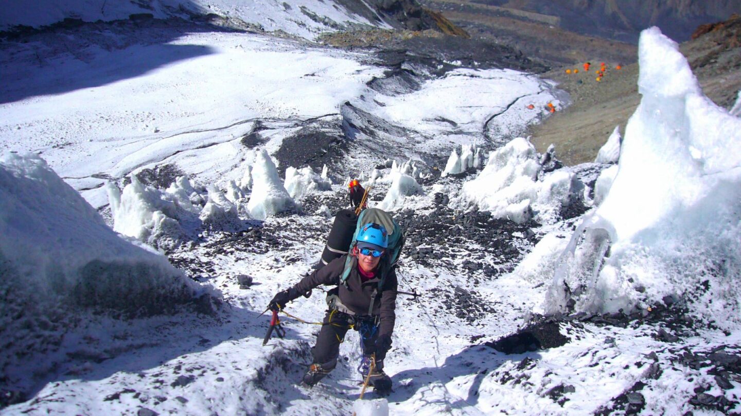 La alpinista Lina Quesada.