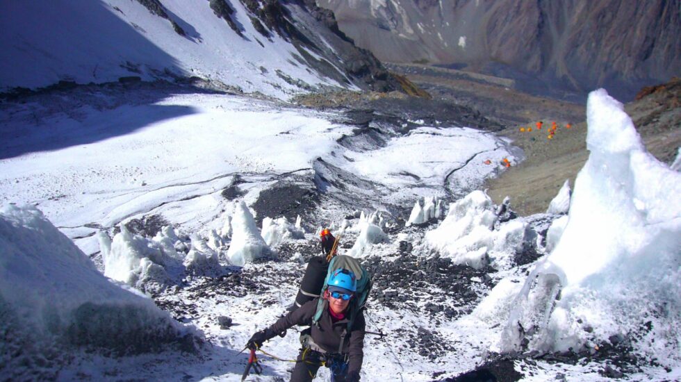 La alpinista Lina Quesada.