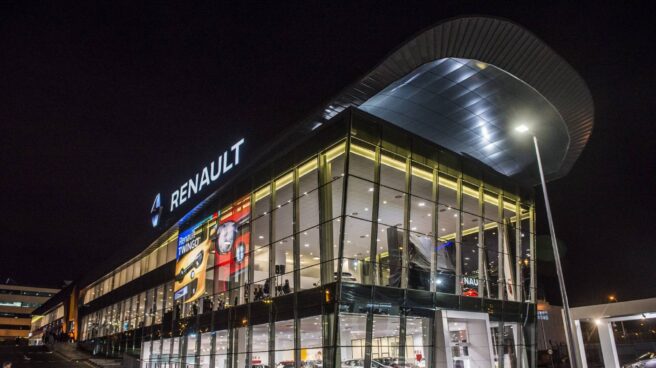 Concesionario de Renault en Madrid.