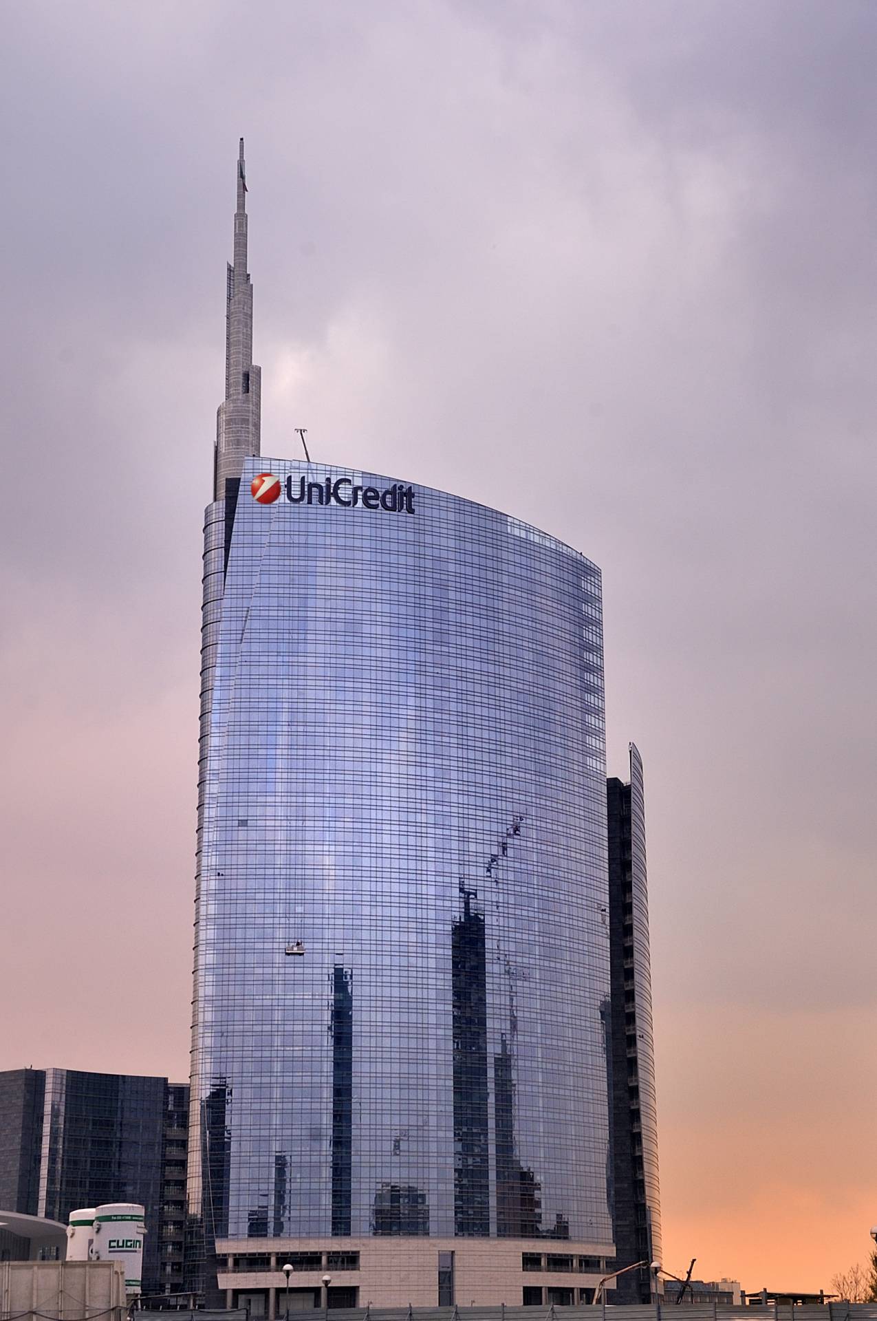 Torre UniCredit, en Milán.