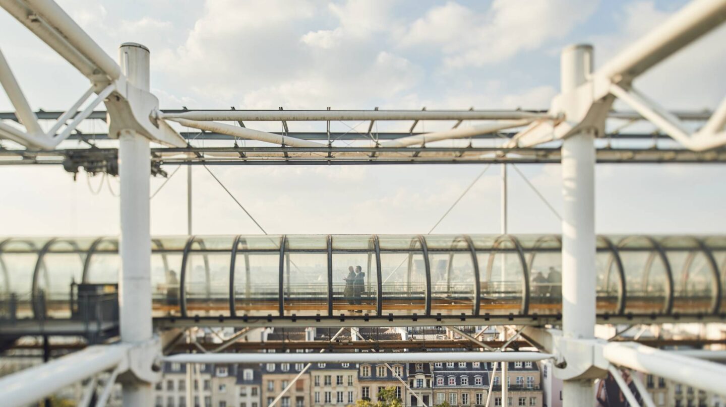 Cuando el Pompidou llenó París