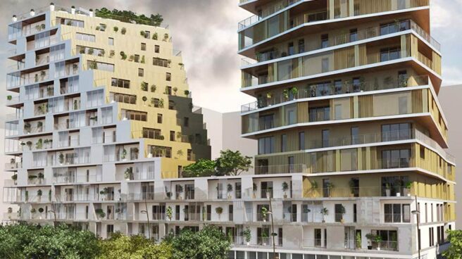 Proyecto residencial de Bouygues Inmobiliaria en París, cuya entrega está prevista para este año.