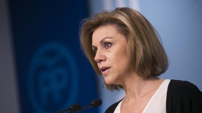 cospedal La ministra de Defensa y secretaria general del Partido Popular, María Dolores de Cospedal.
