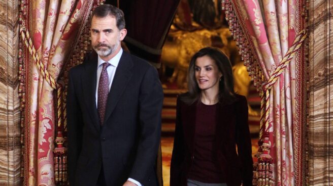 Los Reyes Felipe y Letizia.