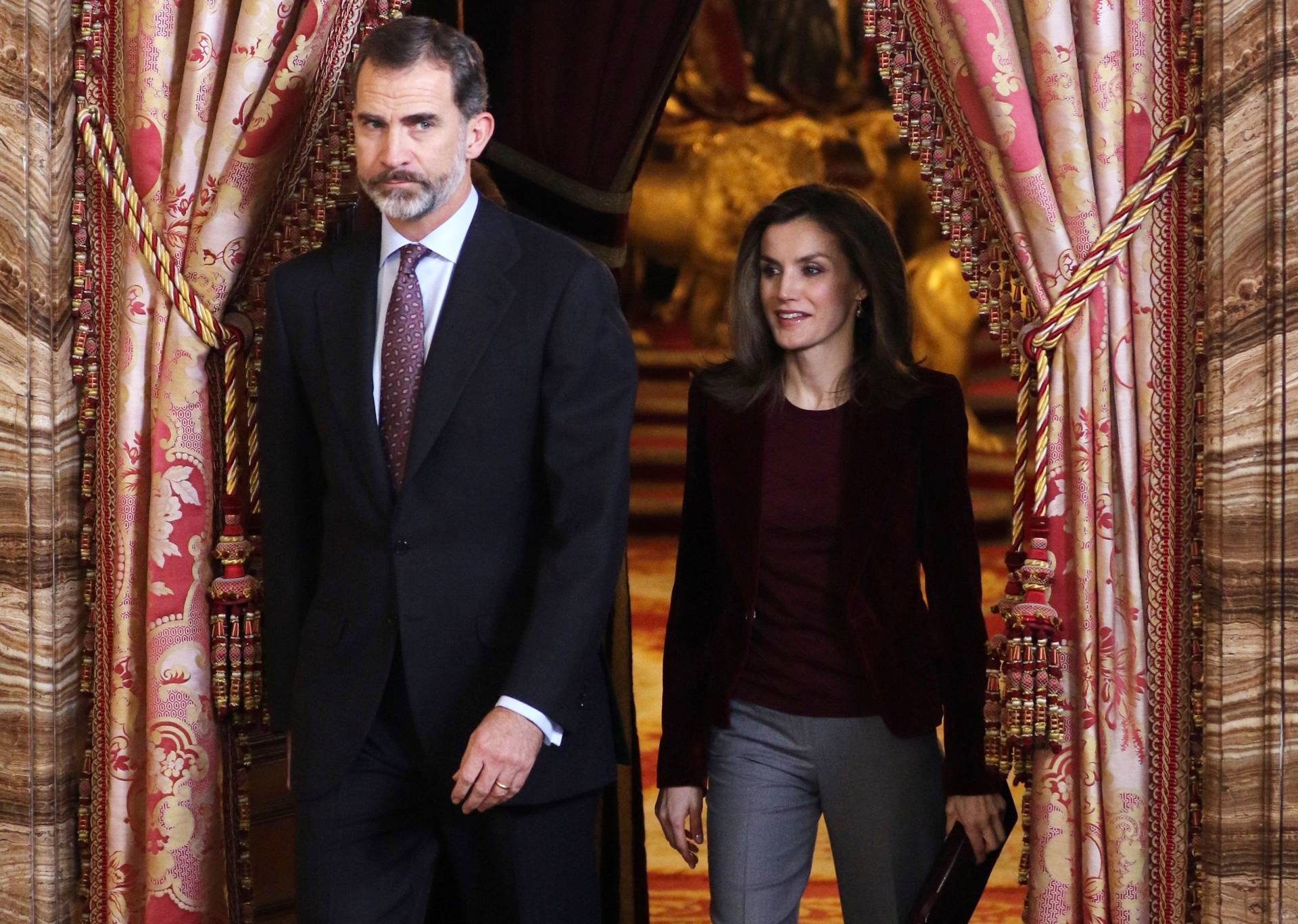 Los Reyes Felipe y Letizia.