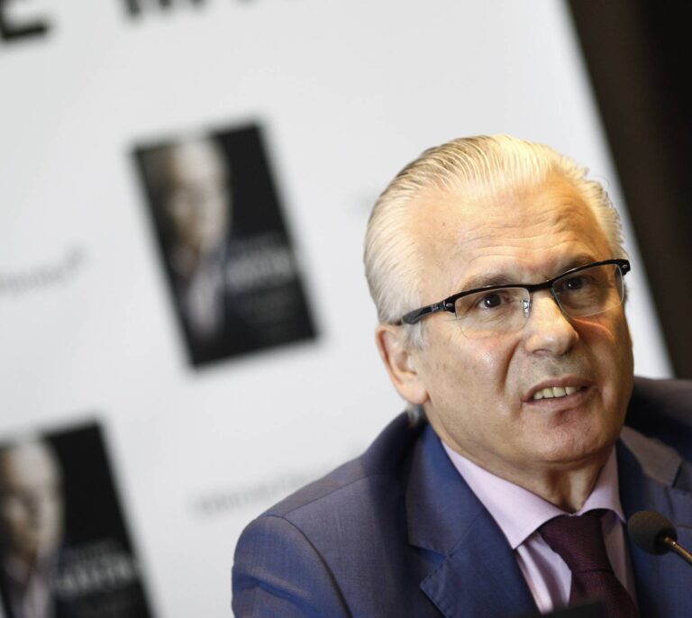 Baltasar Garzón pedirá el reingreso como juez cuando cumpla su condena