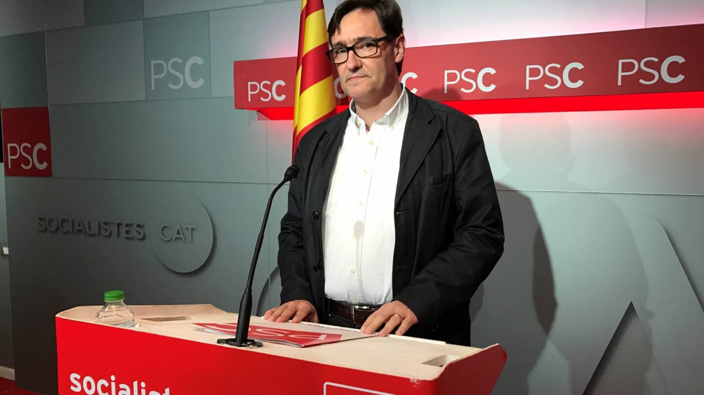 El secretario de organización del PSC, Salvador Illa.