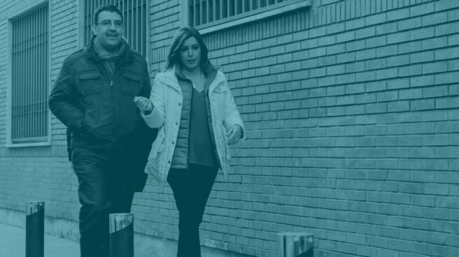 Mario Jiménez y Susana Díaz. Mario Jiménez y Susana Díaz.