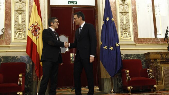 Patxi López y Pedro Sánchez.