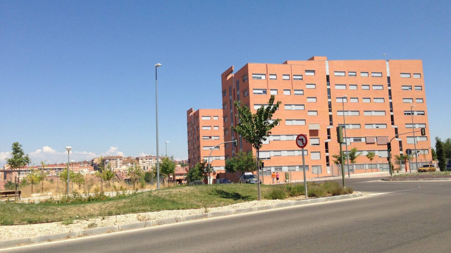 Vivienda de nueva construcción, en agosto de 2013.