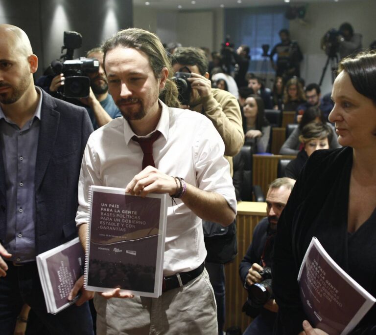 Podemos enmendará la renta de CCOO y UGT para elevarla a 600 euros