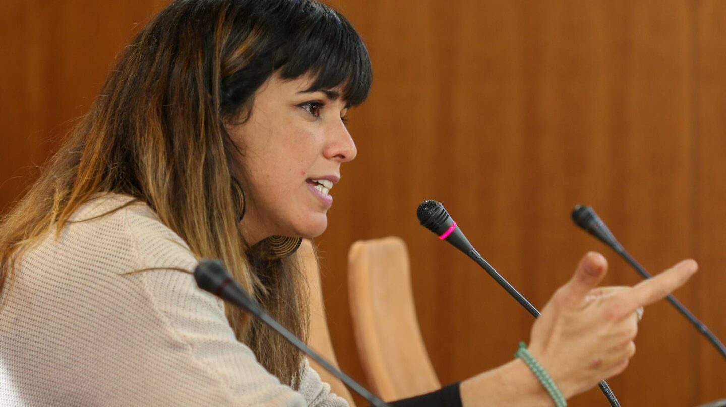 Teresa Rodríguez, secretaria general de Podemos Andalucía.