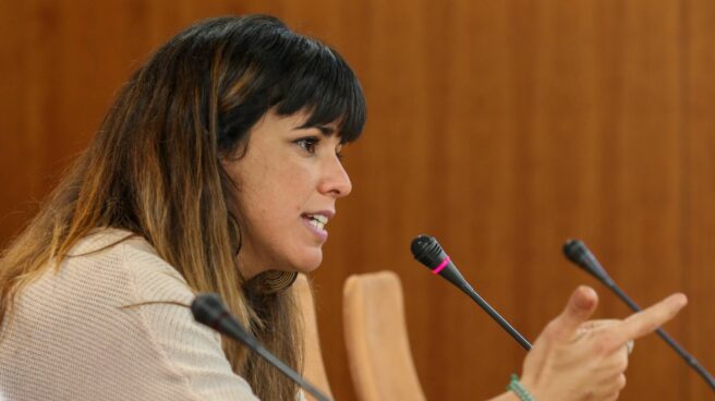 Teresa Rodríguez, secretaria general de Podemos Andalucía.