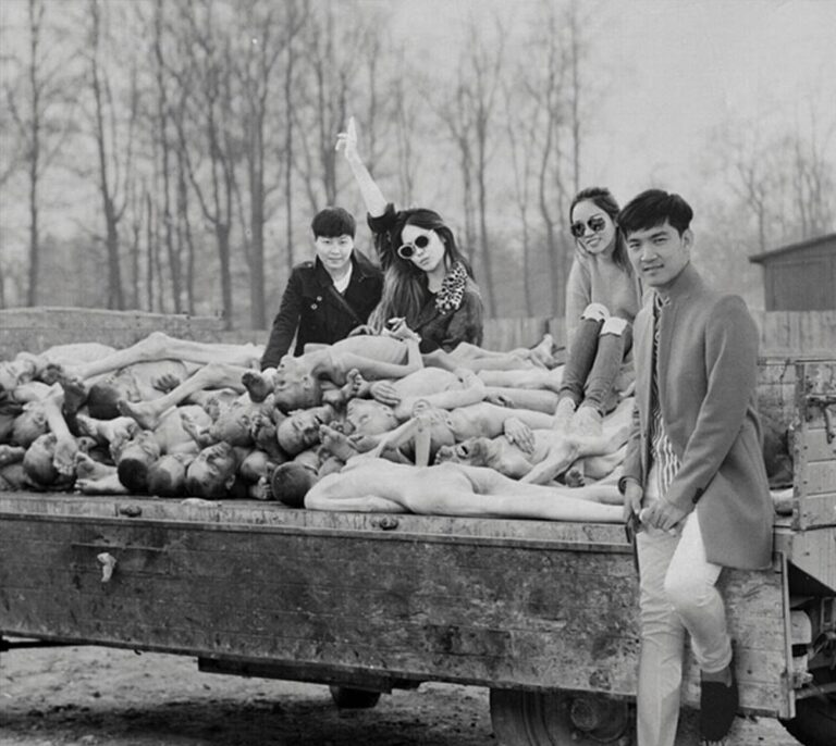 No hay nada divertido en el Holocausto