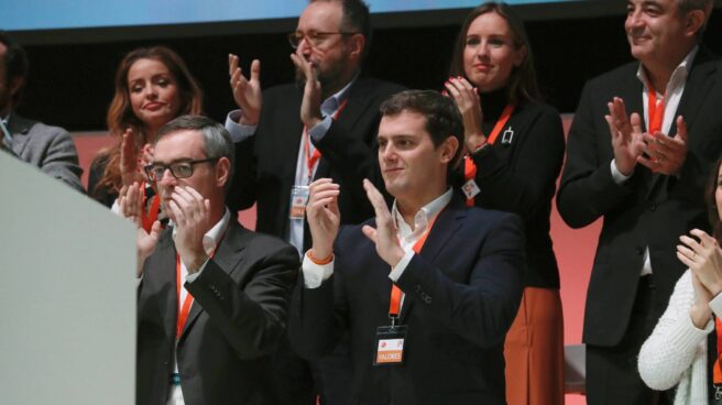 Albert Rivera, durante la clausura de la IV Asamblea General de Ciudadanos.