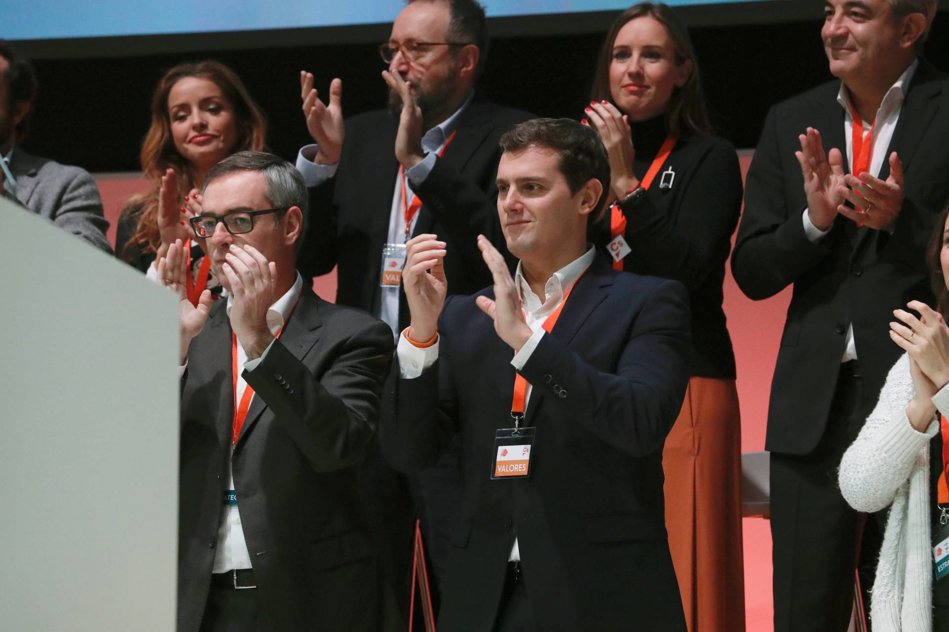 Albert Rivera, durante la clausura de la IV Asamblea General de Ciudadanos.