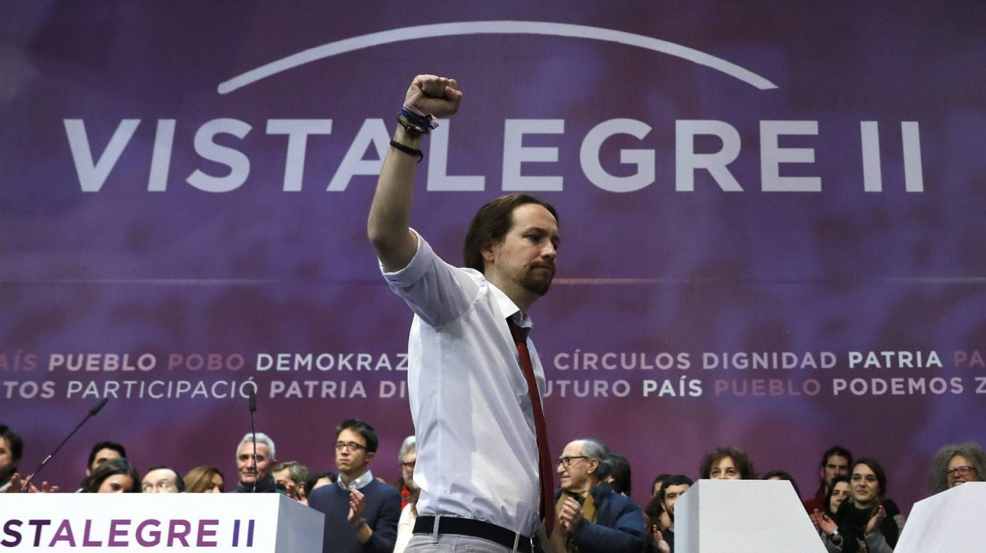 Pablo Iglesias, triunfador en Vistalegre II.