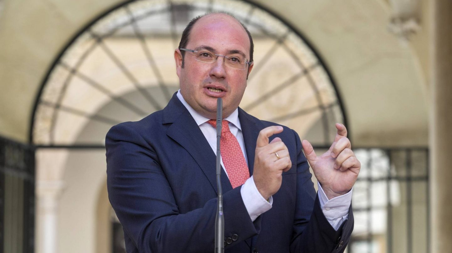 Pedro Antonio Sánchez, presidente de Murcia