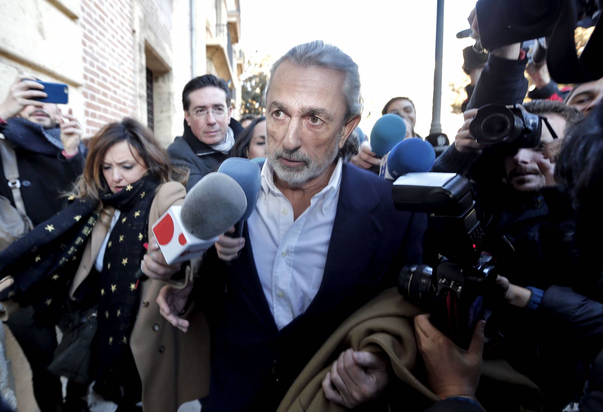 Francisco Correa, en el Tribunal Superior de Valencia