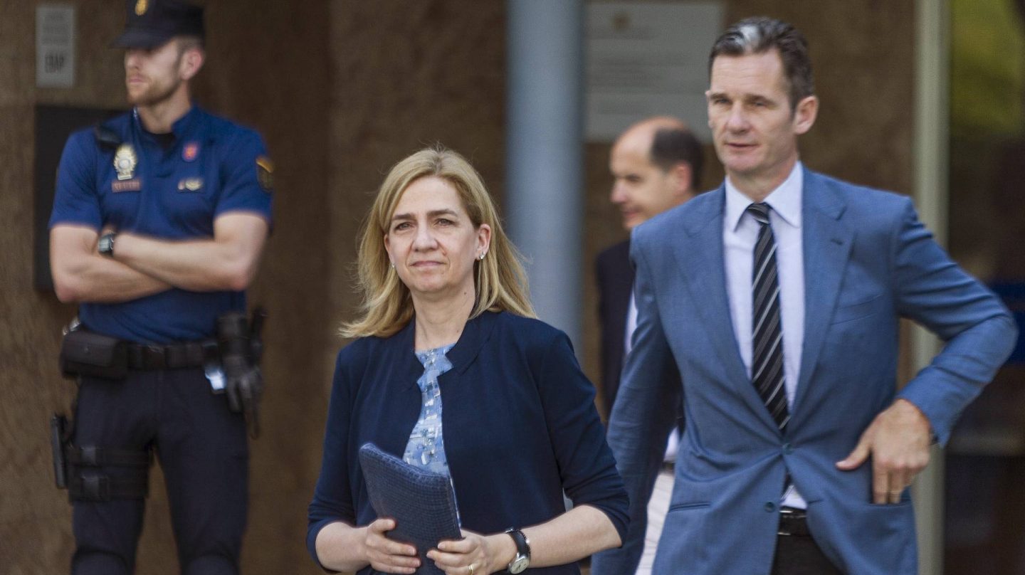 La infanta Cristina e Iñaki Urdangarin.