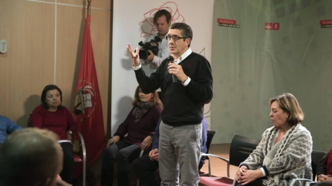 El candidato a la secretaría general, Patxi López. El candidato a la secretaría general, Patxi López.