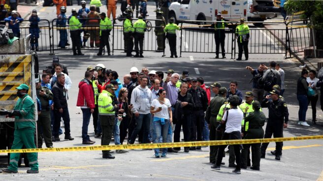 Una treintena de heridos por una explosión en Bogotá